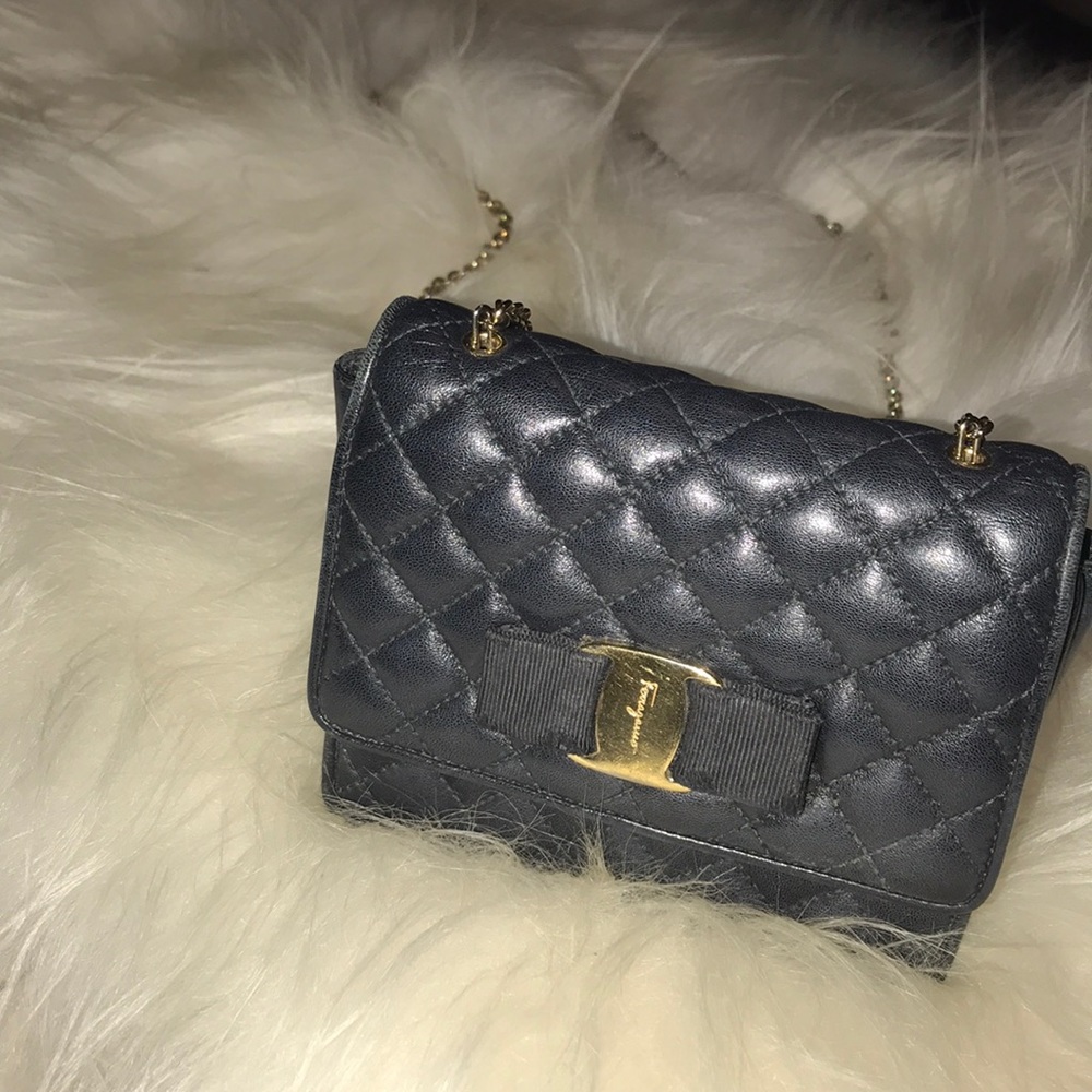 Vintage Salvatore Ferragamo Mini Crossbody Bag